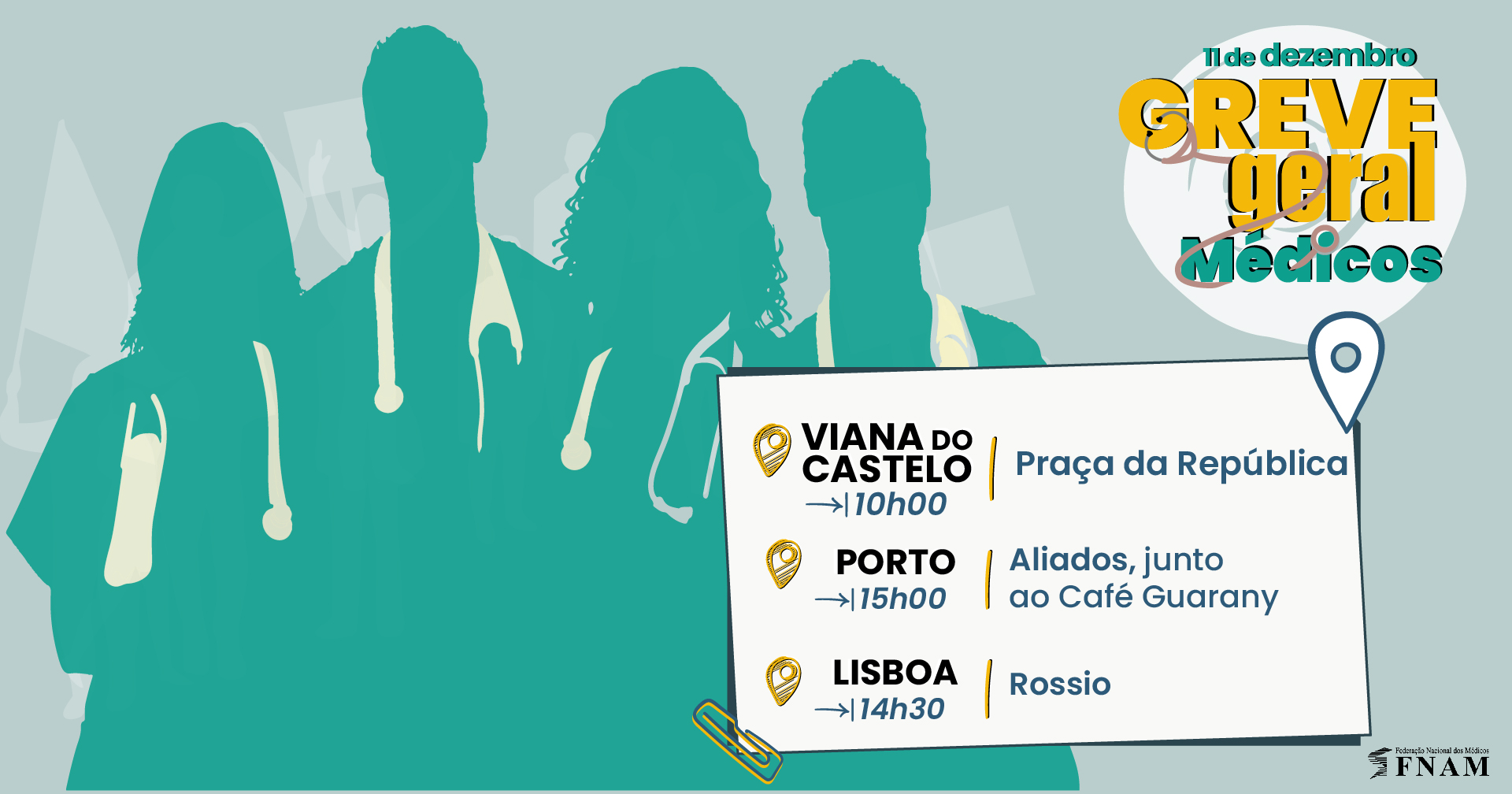 Greve Geral: em defesa da carreira médica e do futuro do SNS